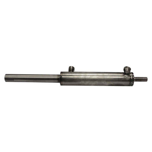 Steering Cylinder Assembly Compatible with 1985-1996 Ford 5110 6410 6710 6810 7410 7710 555B 5610 6610 7610 7810 New Holland 2WD 5/8" Rod Replaces 83948953 82980558 E3NN3A540BA