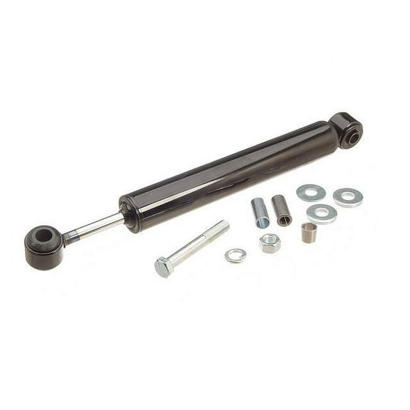 Steering Damper - Compatible with 1987 - 1995, 1997 - 2006 Jeep Wrangler 1988 1989 1990 1991 1992 1993 1994 1998 1999 2000 2001 2002 2003 2004 2005