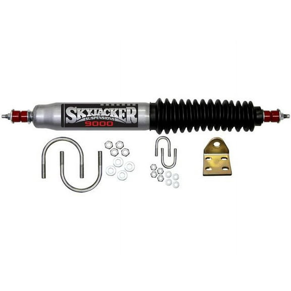 Steering Damper Kit - Compatible with 1959 - 1979 Ford F-250 4WD 1960 1961 1962 1963 1964 1965 1966 1967 1968 1969 1970 1971 1972 1973 1974 1975 1976 1977 1978