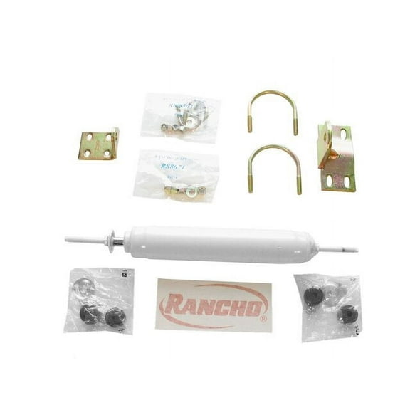 Steering Damper Kit - Compatible with 1967 - 1973 GMC K15/K1500 Suburban 1968 1969 1970 1971 1972