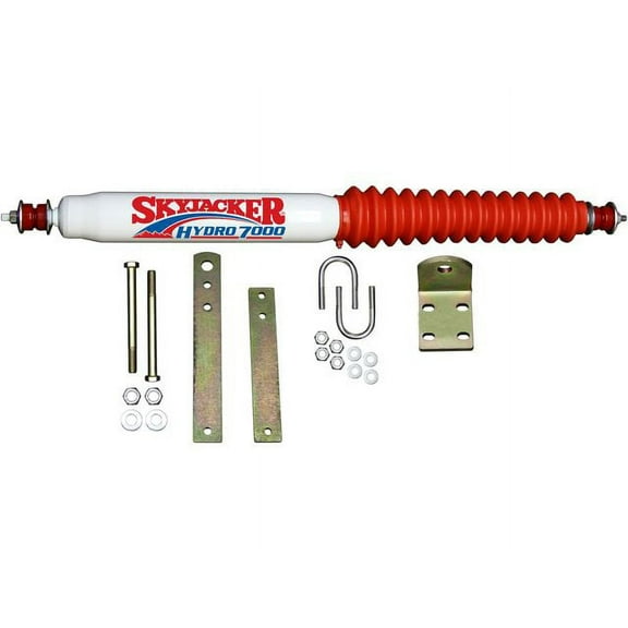 Steering Damper Kit - Compatible with 1980 - 1996 Ford F-150 1981 1982 1983 1984 1985 1986 1987 1988 1989 1990 1991 1992 1993 1994 1995