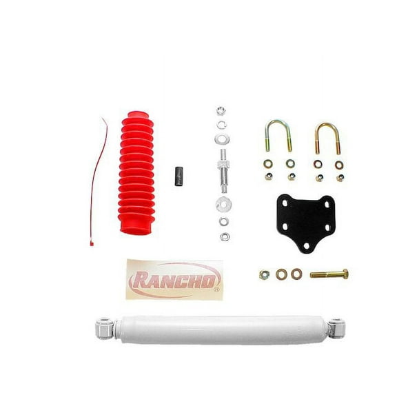 Steering Damper Kit - Compatible with 1999 - 2004 Ford F-250 Super Duty 2000 2001 2002 2003