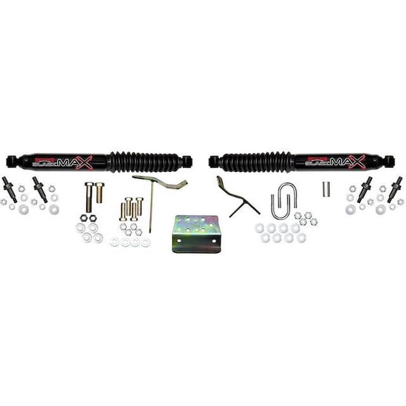 Steering Damper Kit - Compatible with 2009 - 2010 Dodge Ram 2500
