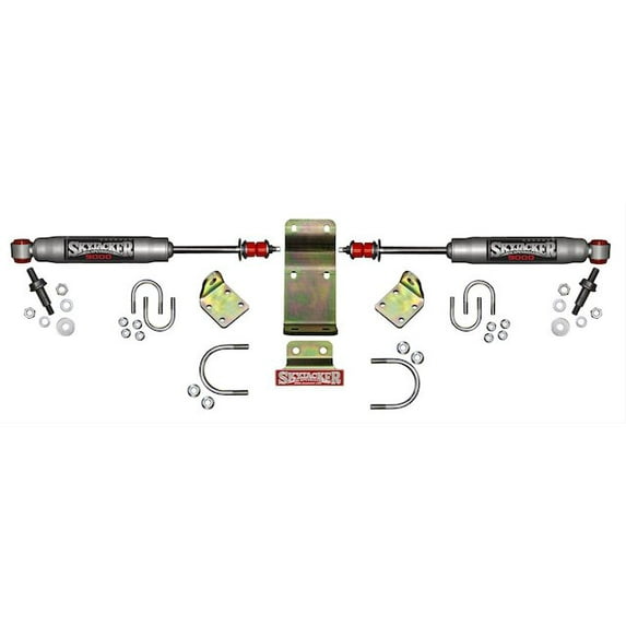 Steering Damper Kit - Compatible with 2018 - 2019 Jeep Wrangler