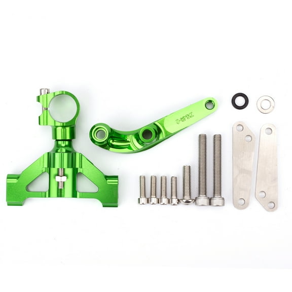 Steering Damper Stabilizer Buffer Mounting Bracket Kit Compatible with ZZR1400 NInja ZX14R ZX14 2006-2020