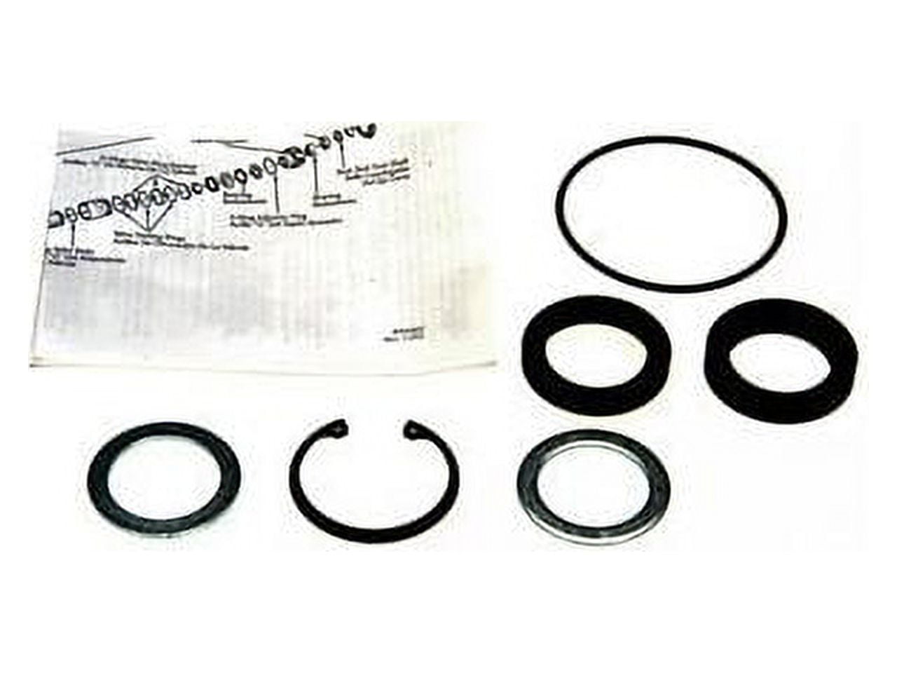 Steering Gear Pitman Shaft Seal Kit Compatible with 1975 1986 Chevy