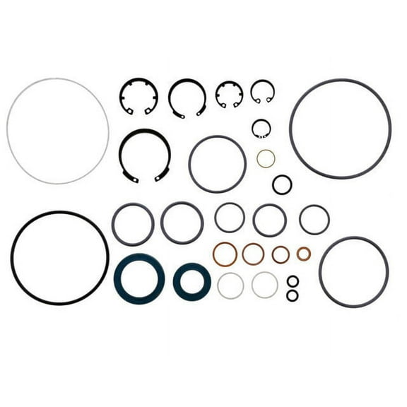 Steering Gear Seal Kit - Compatible with 1978 - 1985 Mercedes-Benz 300CD 1979 1980 1981 1982 1983 1984
