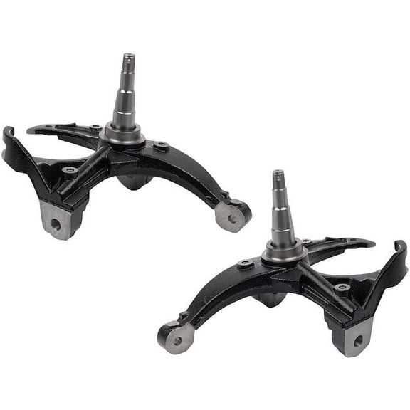 Steering Knuckle Set 2 Piece - Compatible with 1982 - 1988 Oldsmobile Cutlass Supreme 1983 1984 1985 1986 1987
