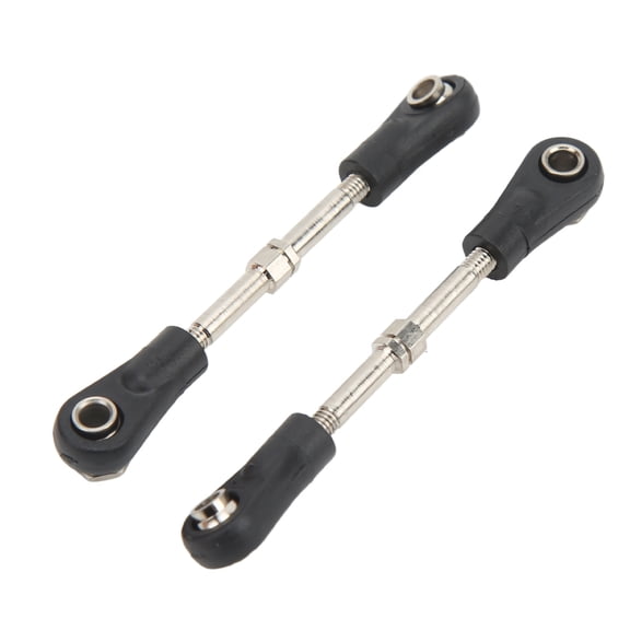 Steering Link Set Replacement Steering Tie Rod for 10421 1/10 Racing Vehicle 2pcs