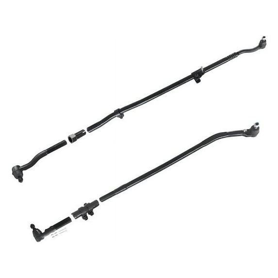 Steering Linkage Assembly with Adjusting Sleeve - Compatible with 2007 - 2016 Jeep Wrangler 2008 2009 2010 2011 2012 2013 2014 2015