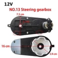 thumbnail image 1 of Steering Motor Gearbox 6V 12V for Children\'s Electric Car, Kids Ride on Toy car, 1 of 2