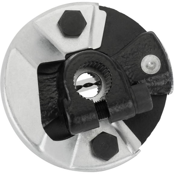 Speedway Motors Steering Rag Joint 3/4 Inch 30 Spline to 3/4 Inch 36 Spline Coupler, Compatible with 19551957 Chevy with Ididit Column and Aftermarket Steering Box