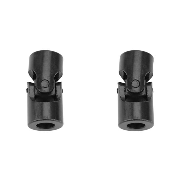 Steering Shaft Connector Joint 2Pcs Universal Motor Coupling Flexible Adjustable for Rotary Motion Transmission