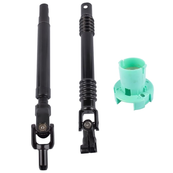 Steering Shaft Kit Upper & Lower for Chevy Silverado GMC Sierra 1500/2500/3500 Avalanche Tahoe Yukon Escalade - OEM 88963617, 905-512