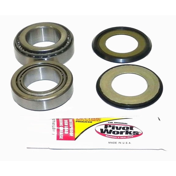 Steering Stem Bearing Kit Compatible With Honda CR 125cc 1995-1997 CR 125cc 1995-1996 By Part Numbers PWSSK-H03-021