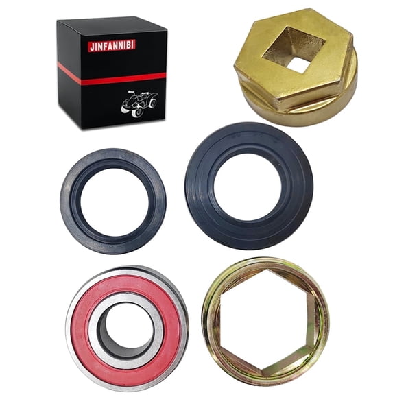 Steering Stem Tool & Bearing Seal Holder Nut Kit for Yamaha Grizzly 350 450 550 Raptor 350 660R 700 Warrior 350 Wolverine 350 450 Kodiak Bruin Big Bear Banshee Timberwolf |2GU-23872-00-00
