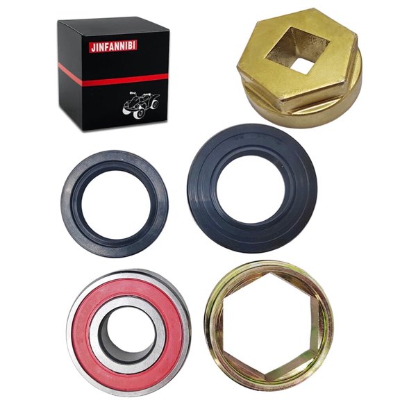 Steering Stem Tool & Bearing Seal Nut Kit Compatible with Yamaha Grizzly/Raptor/YFZ/Warrior/Big Bear YFZ450R YFZ450X| 2GU-23872-00-00 (1987-2023)
