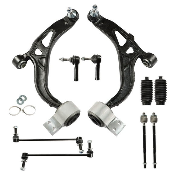 Steering Suspension Kit Control Arms Tie Rod End Links Replacement for 11-17 Explorer/13-15 Police Interceptor