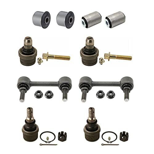 Steering Tie Rod End Kit - Front RH and LH Inner and Outer 4-Piece for 2008-2017 Ford E350 Super Duty