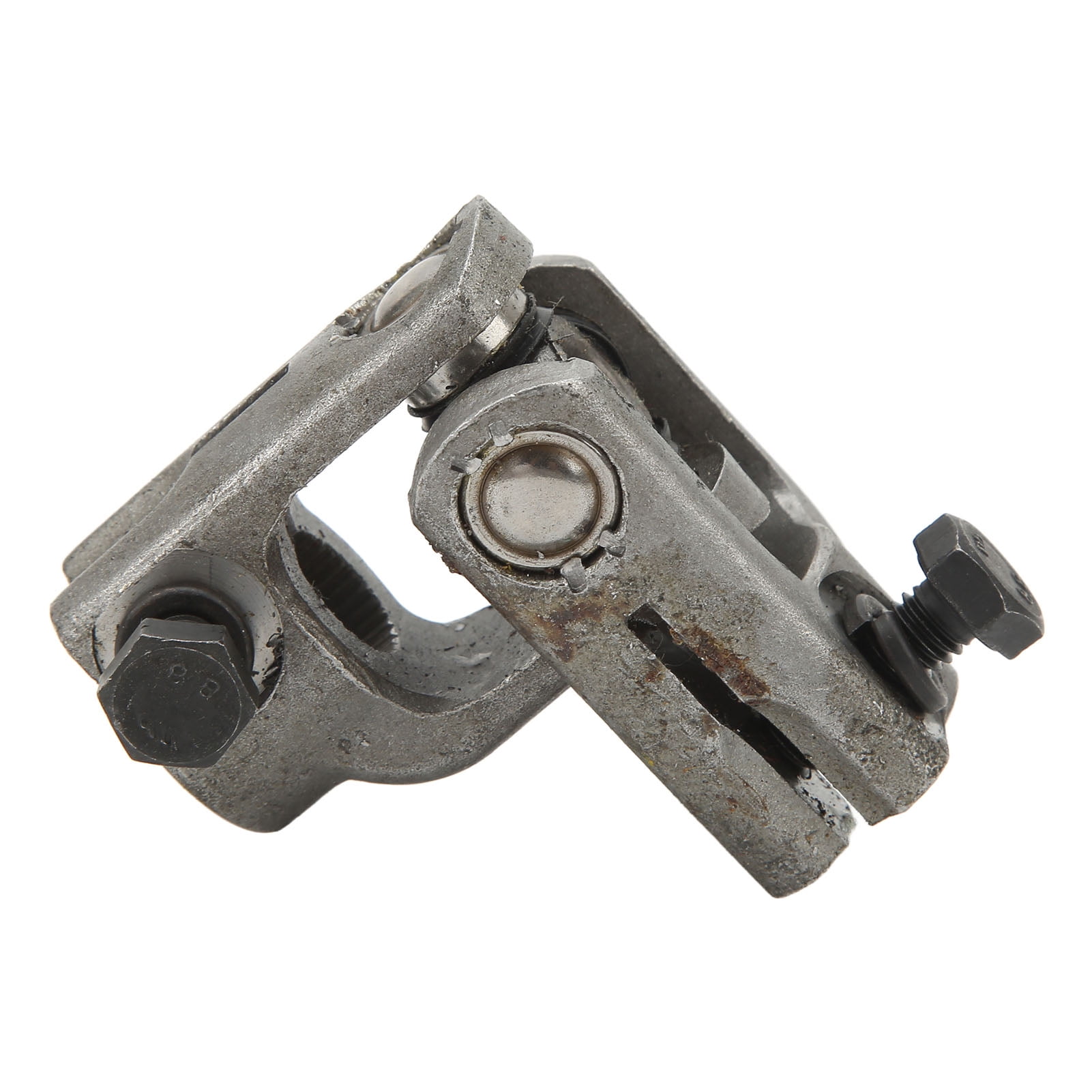 Steering Universal Joint 30T 14mm Steel Alloy Heavy Duty Knuckle Coupling for Go Karts ATVs UTVs