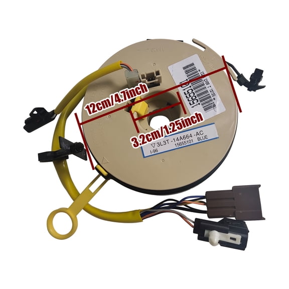 Steering Wheel 3L3T14A664AC Clock Spring W Cruise Fits F150 F250 F350 F550 99-04