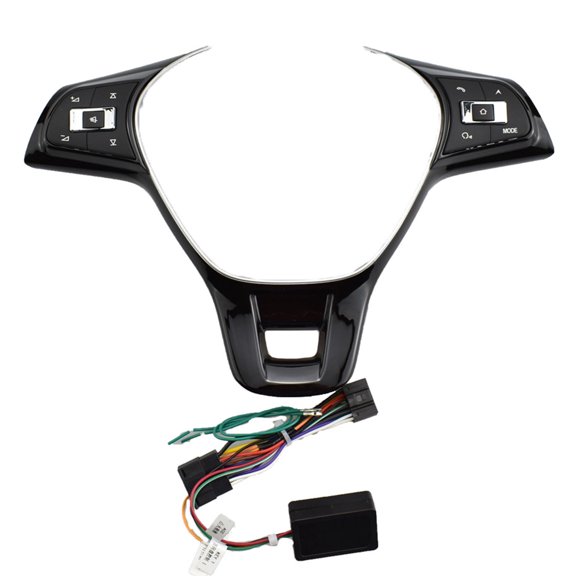 Steering Wheel Audio Volume Cruise Control Switch Button For VW MK6 Fit For Golf 7 Polo ABS Multifunction Replacement Cruise Control Module-red light