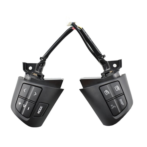 Steering Wheel Audio Volume Cruise Control Switch Button For Toyota Corolla 2010-2013 ABS Multifunction Replacement 84250-02230 Steering Wheel Accessories-black