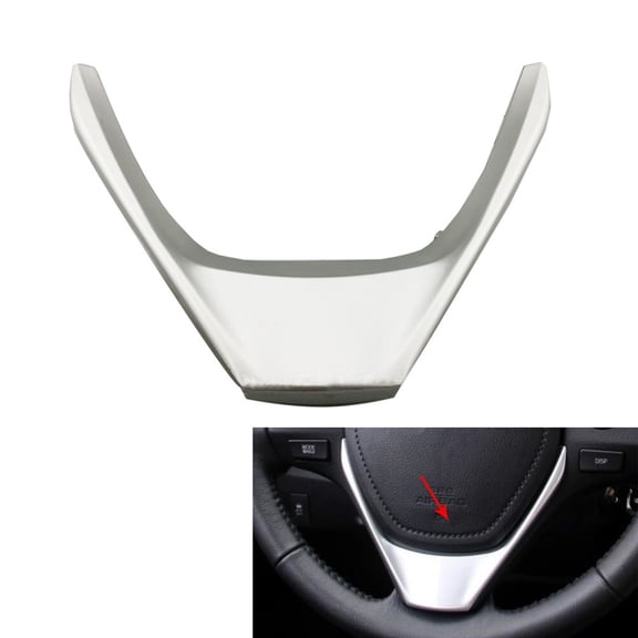 Steering Wheel Audio Volume Cruise Control Switch Button For Toyota RAV4 2013-2016, For Corolla 2015-2018, For Levin 2014-2018 ABS Multifunction Replacement 84250-47220 -silver