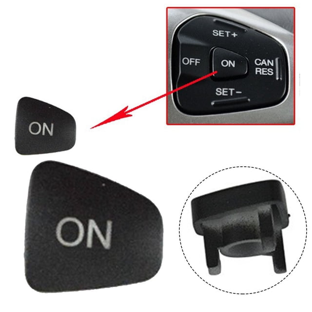 AcarKing Lenkradsteuerung Schalter Kompatibel Mit Ford Für Fiesta Für MK7 MK8 Für Ecosport 2013. Auto-Lenkrad, Tempomat-Tasten, Lautstärkeregler, Schalter 99E740AA321434(2