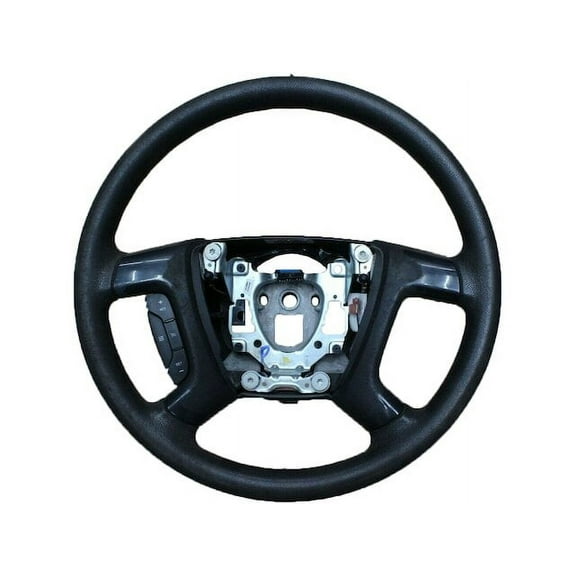 Steering Wheel - Compatible with 2007 - 2014 GMC Yukon XL 1500 2008 2009 2010 2011 2012 2013