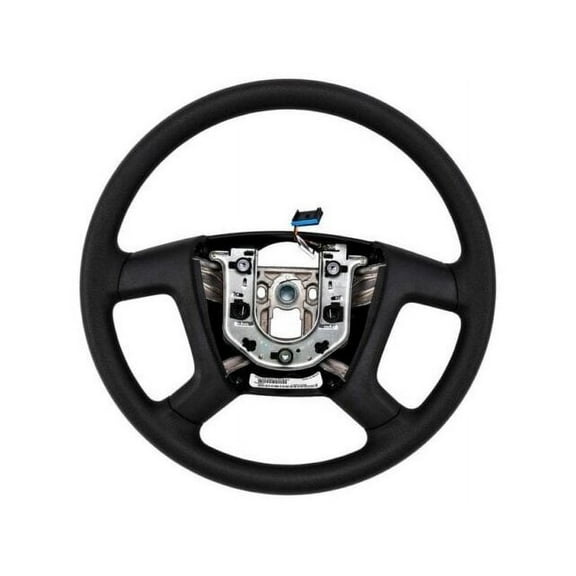 Steering Wheel - Compatible with 2008 - 2023 Chevy Express 3500 2009 2010 2011 2012 2013 2014 2015 2016 2017 2018 2019 2020 2021 2022