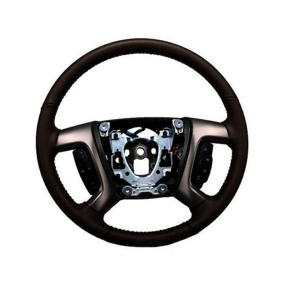 Steering Wheel - Compatible with 2009 - 2013 GMC Sierra 1500 2010 2011 2012