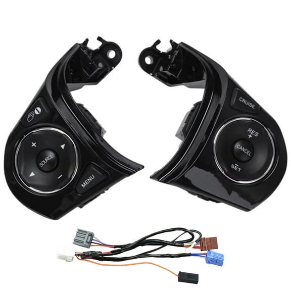 Steering Wheel Control Buttons For Honda Jade Civic 2012 2013 2014 2015, Auto Steering Wheel Buttons Audio Phone Bluetooth Cruise Control Car Switches-set