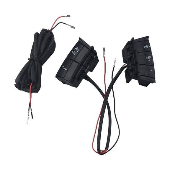 Steering Wheel Control Switch Button For Ford Focus 2005-2011, Auto Steering Wheel Buttons Audio Phone Bluetooth Cruise Control Car Switches-black