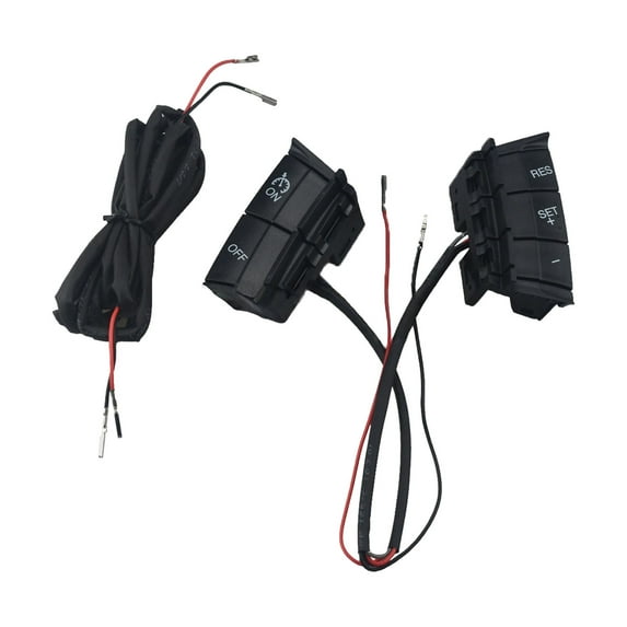 Steering Wheel Control Switch Button For Ford Focus 2005-2011, Auto Steering Wheel Buttons Audio Phone Bluetooth Cruise Control Car Switches-black