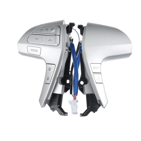 Steering Wheel Control Switch Button For Toyota Camry 2006-2012 For Toyota Highlander 2009-2014 For Toyota Camry Classic, 84250-06160-Medium silver