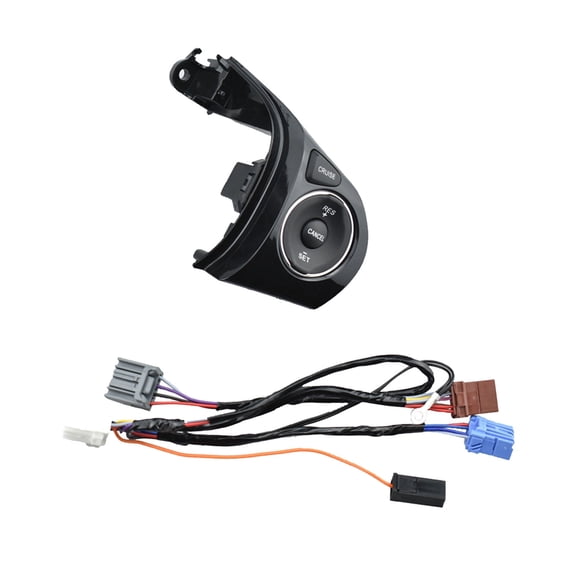 Steering Wheel Control Switch Button For Honda Civic 2012 2013 2014 2015, Auto Steering Wheel Buttons Audio Phone Bluetooth Cruise Control Car Switches-black-Right side with line