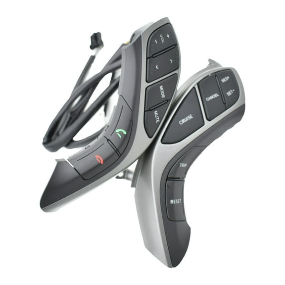 Steering Wheel Control Switch Button For Hyundai Elantra 2012 2013 2014 2015, Auto Steering Wheel Buttons Audio Phone Bluetooth Cruise Control Car Switches-black