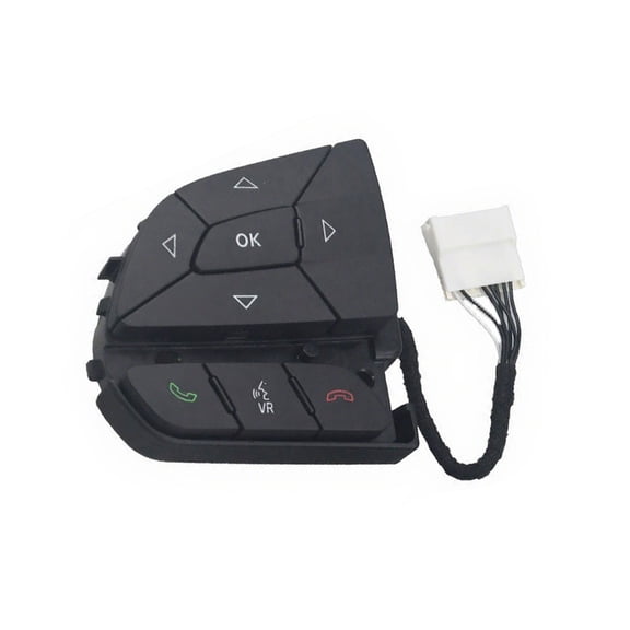 Steering Wheel Control Switch Button For Jeep Cherokee 2016-2019, Multi-functional Steering Wheel Mounted Cruise Control Switch Buttons, 68321893AA, 68146856AC-left