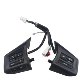 Steering Wheel Control Switch Button For Subaru Forest Legacy Outback XV, Car Multi-fumction Switch Buttons, Multi-funetion Switch Steering Wheel Button, 83154AJ180-black