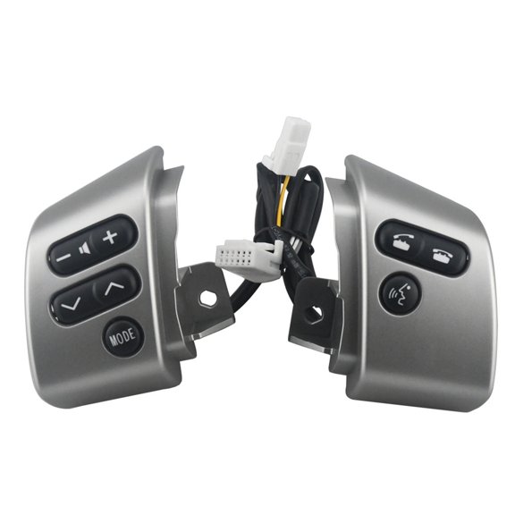 Steering Wheel Control Switch Button For Toyota Fj Cruiser 2006-2020, Multi-funetion Steering Wheel Remote Volume Button Cruise Control Switch, 84250-35070-black