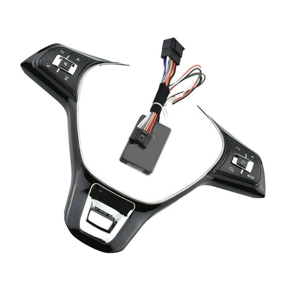 Steering Wheel Control Switch Button For Volkswagen MK6 For Golf 7 Polo 2014-2019, Steering Wheel Buttons Audio Phone Bluetooth Cruise Control Car Switches-black