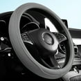 thumbnail image 1 of Steering Wheel Cover, Car Accessories, Universal Silicone Grip Cover for Vehicles, Wear-Resistant, Lightweight, All-Season, Easy to Clean, 1 of 7