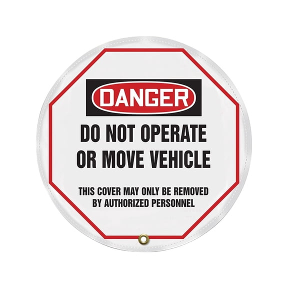 Steering Wheel Cover,Do Not Operate,16 KDD811