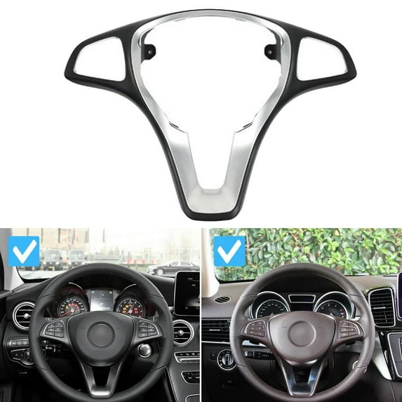 Steering Wheel Cover Trim for Mercedes Abc Cla Cls W176 W246 W205 W117 W218