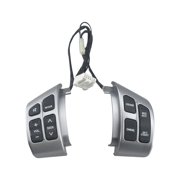 Steering Wheel Cruise Control Button Switches For Suzuki Swift 2005-2016 For Suzuki SX4 2006-2016, Left And Right Side Steering Wheel Control Buttons-black