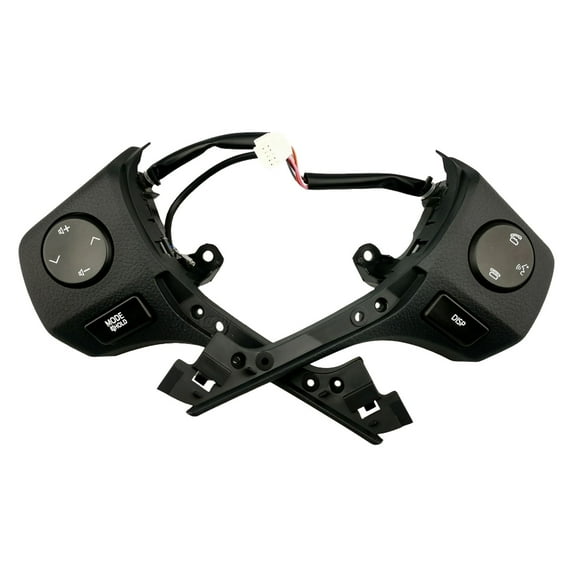 Steering Wheel Cruise Control Button Switches For Toyota RAV4 2014-2015, For Corolla For Levin 2014-2018, Left And Right Side Steering Wheel Control Buttons-black