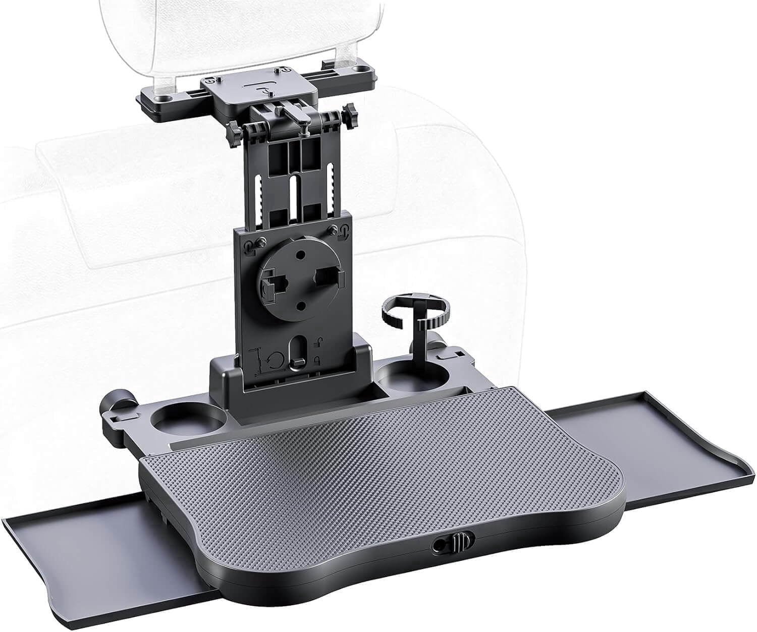 Steering Wheel Desk Car Food Eating Tray Table,Car Laptop Desk with Phone/Tablet/Cup Holder for SUVs,Trucks & Vans