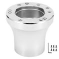 Steering Wheel Hub Adapter Connector 5/6 Hole Connection Base for Club Car GolfcartSilver