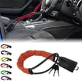 thumbnail image 1 of Steering Wheel Lock - Heavy Duty Antitheft Device and Car Security Lock with Adjustable Locking and 3 Keys -for Auto/SUV/Van/Truck, 1 of 5